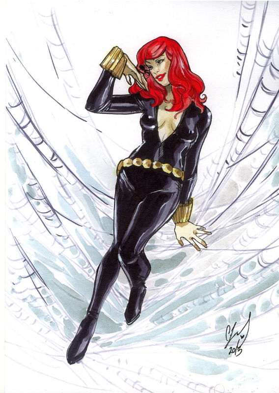 Black Widow by Cassandra James, in Brent Keane's Supanova Expo ...