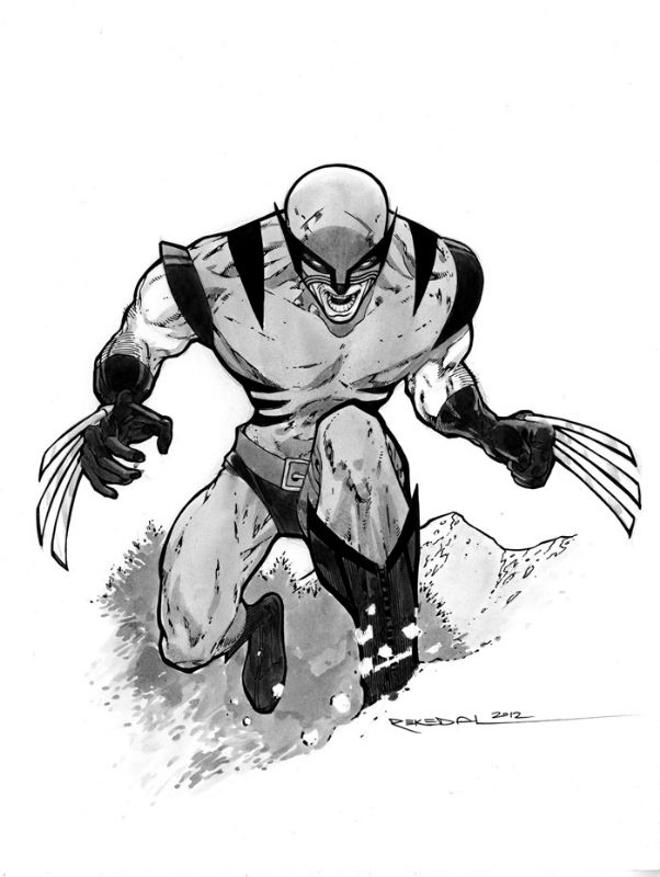 Wolverine (First Appearance Uniform) by Rahsan Ekedal, in Joe F.'s ...