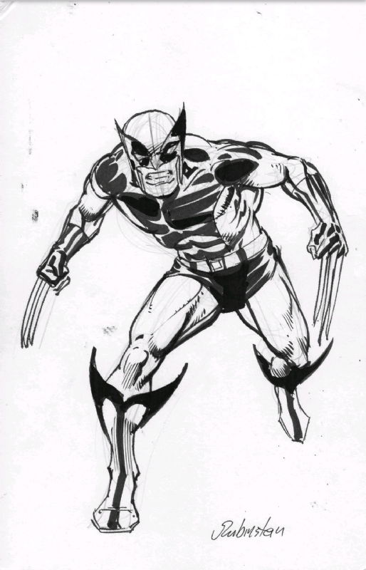 Wolverine by Joe Rubinstein , in Joe F.'s Marvel-Wolverine (In Uniform ...