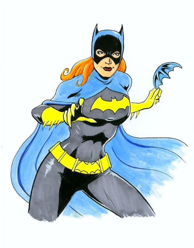 Batgirl, in Greg Moutafis's * Greg Moutafis - Commissions ...