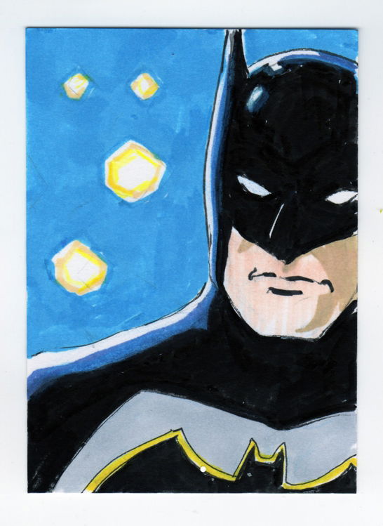 Batman, in Greg Moutafis's * Greg Moutafis - Sketchcards Comic Art ...