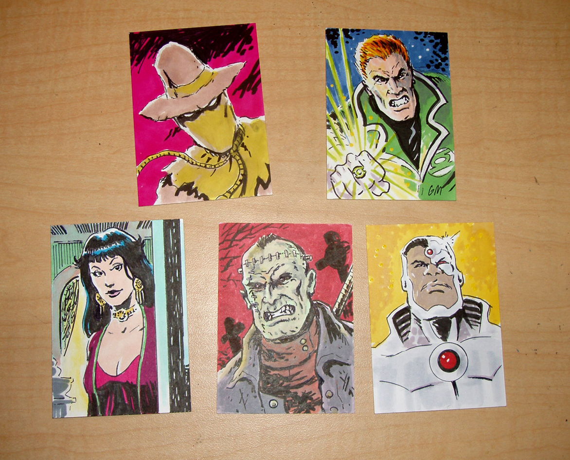 2014 DC sketchcards in progress, in Greg Moutafis's * Greg Moutafis ...