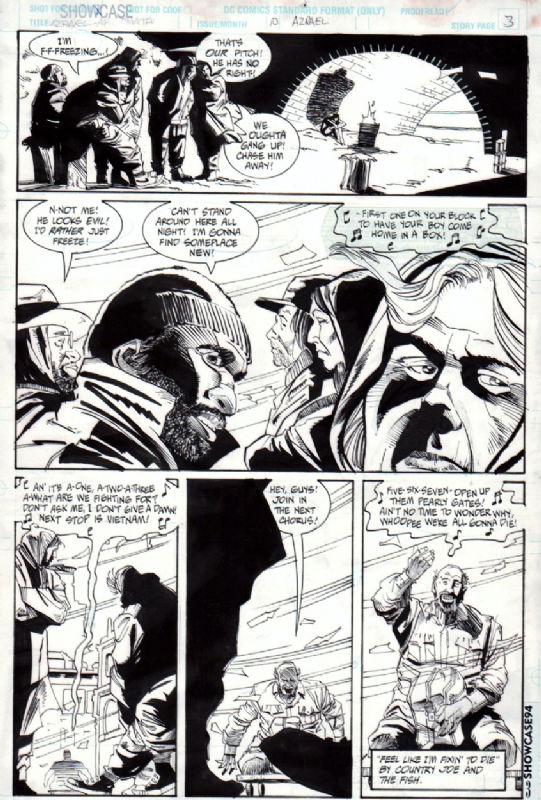 Showcase '94 # 10 1994 Aftermath pg 3 by Mike Vosburg & Ron McCain Jr ...