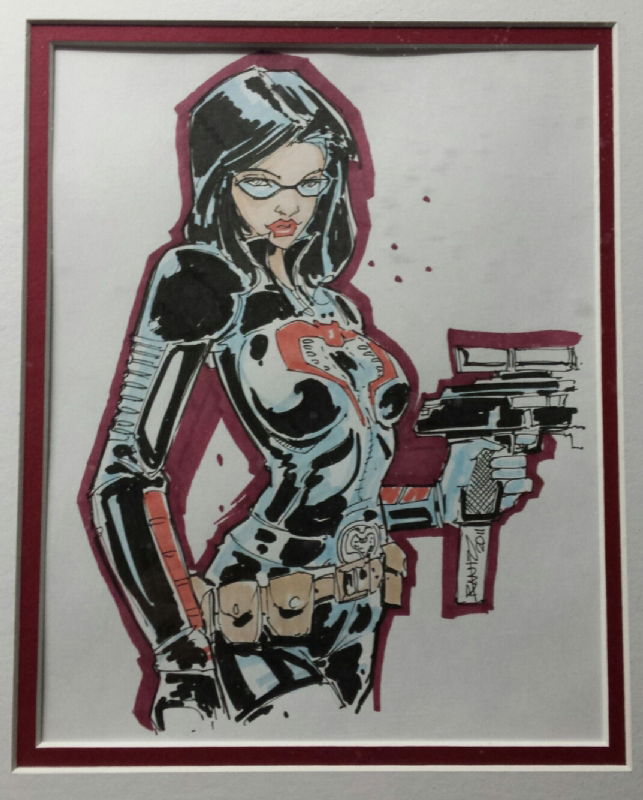 Baroness by Randy Kintz 2011, in Michael Molinario's G. I. Joe Pin Ups ...