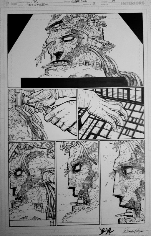 The Silencer # 3 2018 Code of Honor, Conclusion pg 19 by John Romita Jr ...