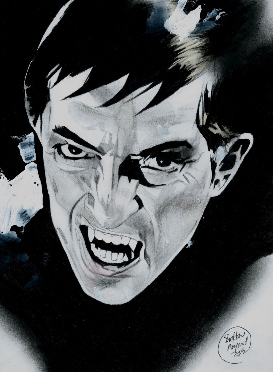 BARNABAS COLLINS~ DARK SHADOWS, in Shelton Bryant's HORROR Comic Art ...