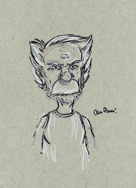 Quick sketch of one of my favorite Pixar characters  Funny cartoon  drawings Drawing cartoon characters Cartoon drawings