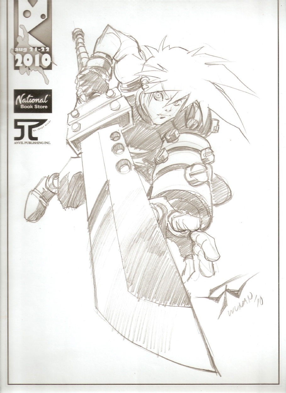 Cloud Strife  Sketch of Cloud from Smash Ultimate  fadedraws  Flickr