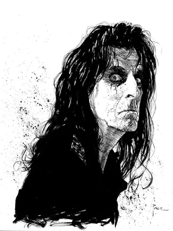 Alice Cooper, in B. P.'s Published pages, commissions, and oddities ...