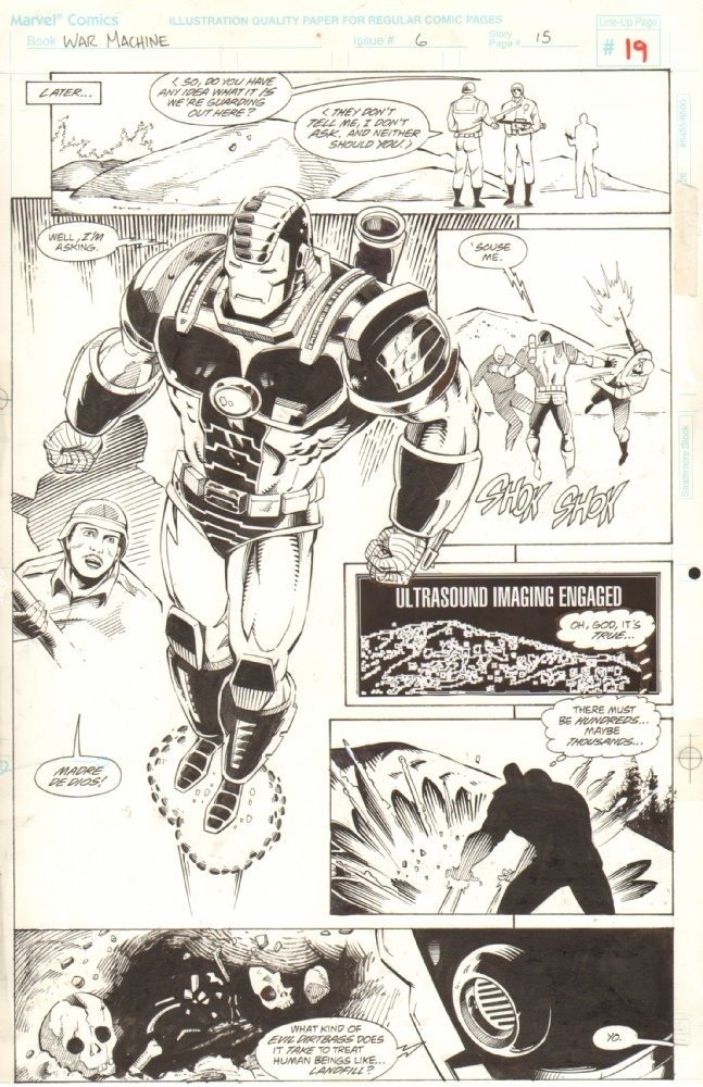 War Machine (1994) #3, Comic Issues