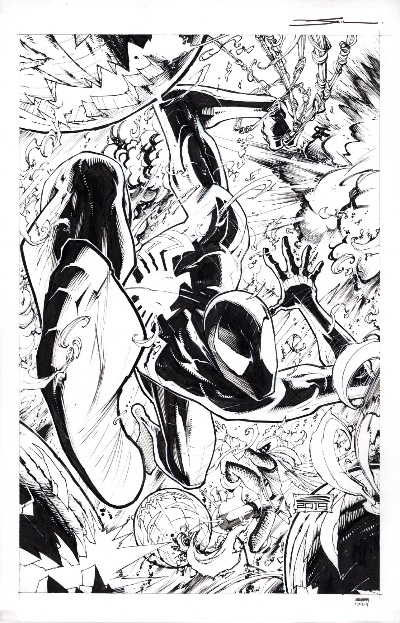 Black Widow & Spider-Man - Carlos Gómez, in Rashid BH's Commissions Comic  Art Gallery Room