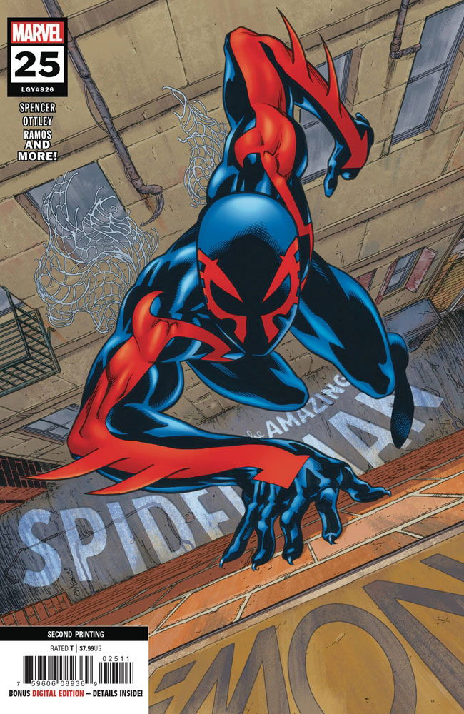 Amazing Spider-Man #25 COVER by McGuinness -- ft. SPIDER-MAN 2099!, in ...