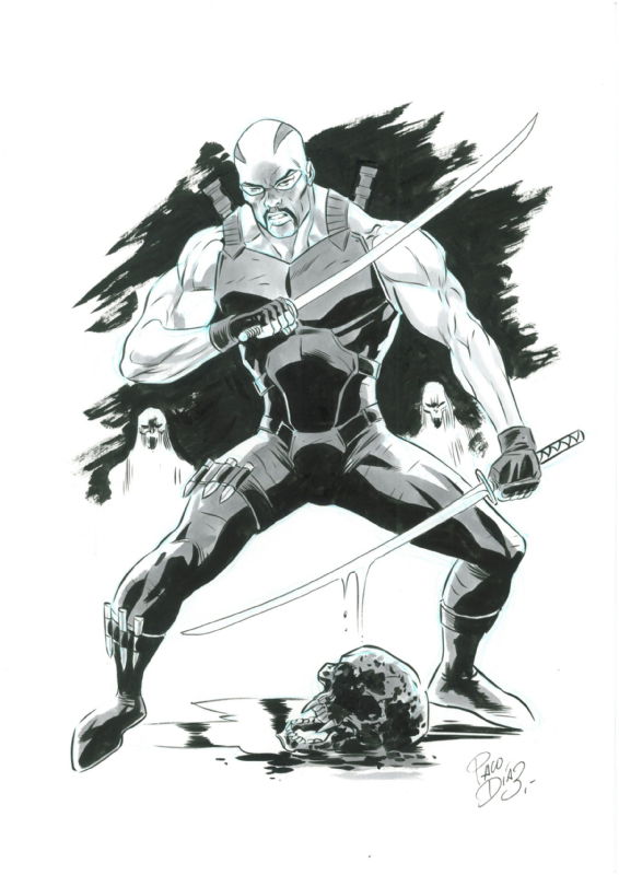 Paco Diaz Blade, in Callum Wilson's Sketches and Commissions Comic Art ...