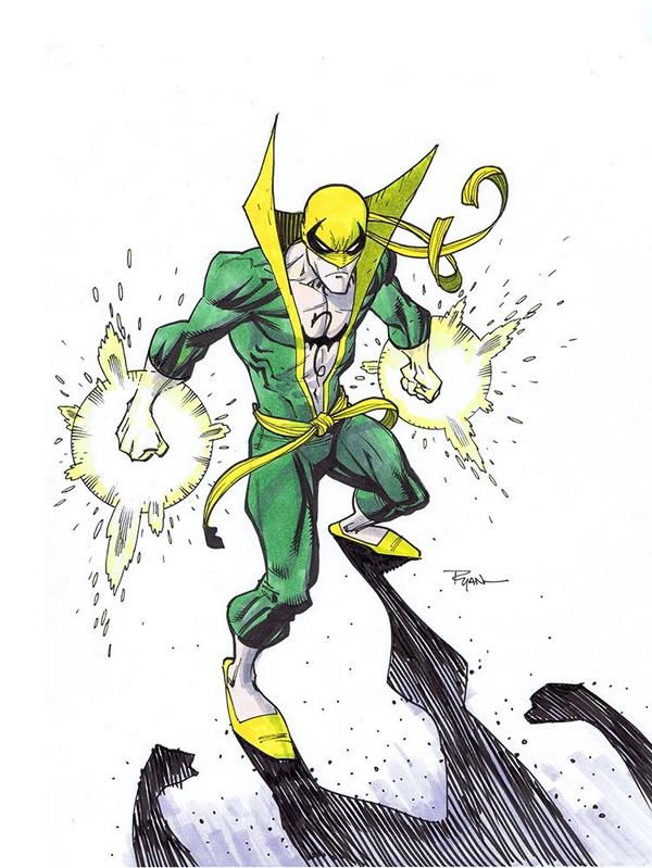 Ryan Ottley Iron Fist, in Callum Wilson's Sketches and Commissions ...