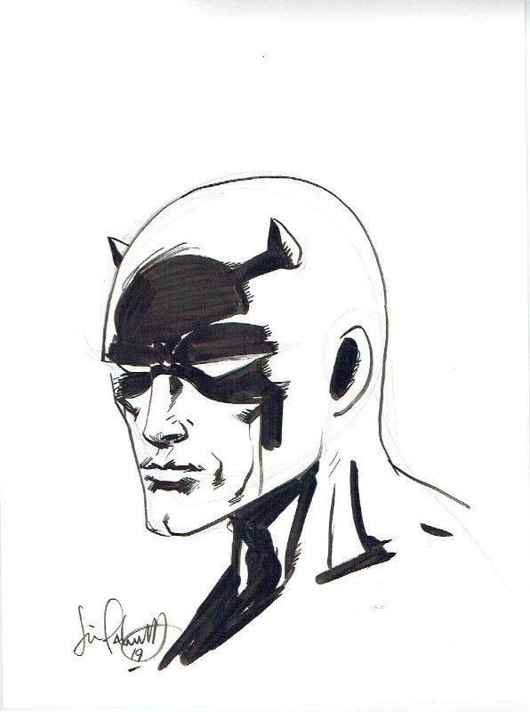 Jimmy Palmiotti Daredevil, in Callum Wilson's Sketches and Commissions ...
