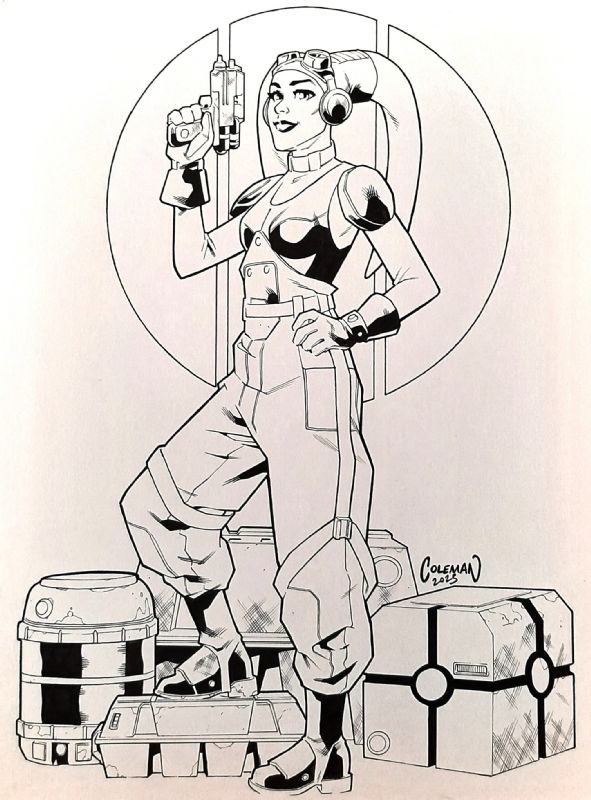 Ruairi Coleman - Hera Syndulla, in EduXavi Segura's Commissions Comic ...