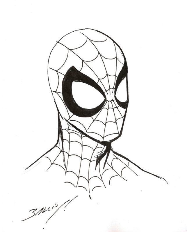 Mark Bagley - Spider-Man, in EduXavi Segura's Heroes Comic Con Madrid ...