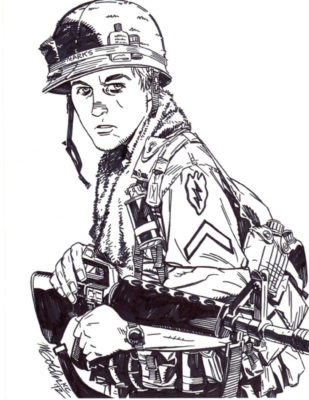 The 'nam, In Jon Sagehorn's Non-kryptonians Comic Art Gallery Room