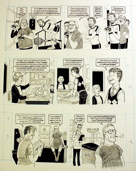 forholdsord mesterværk to uger Dave Berg Lighter Side pg, in Jyrki Vainio's MAD art - Pages Comic Art  Gallery Room