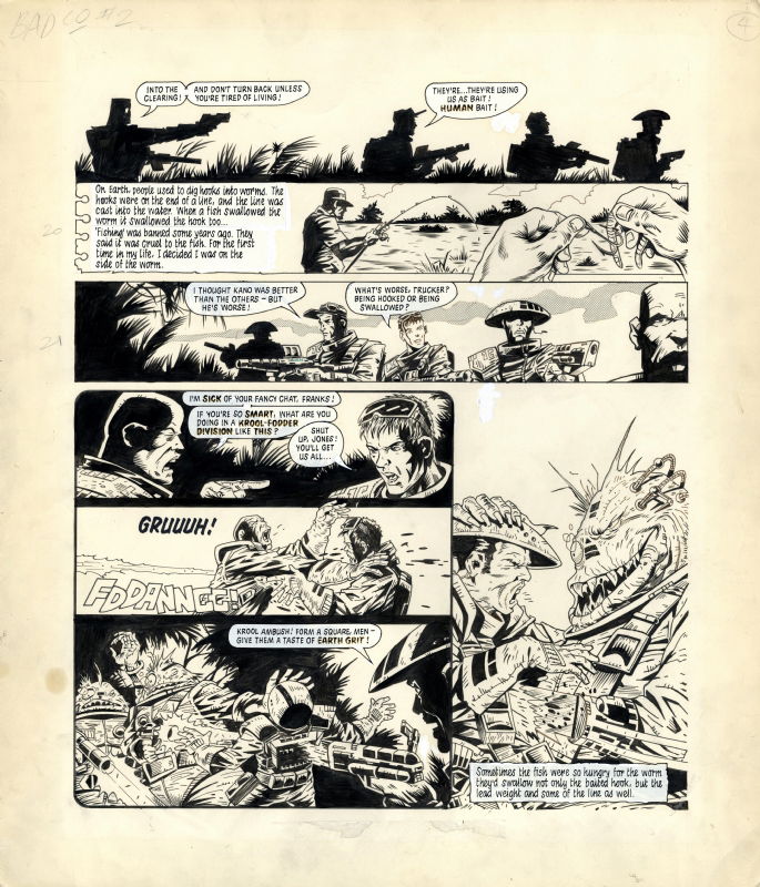 2000AD PROG #501 - BAD COMPANY - BRETT EWINS & JIM MCCARTHY -, in Mike ...