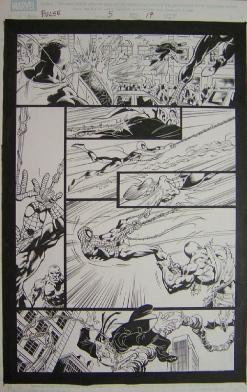 Mark Bagley Pulse # 5 p. 19 , in Ivan Repetto's Bagley, Mark Comic Art ...