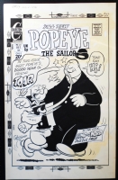 Popeye #122 cover Comic Art