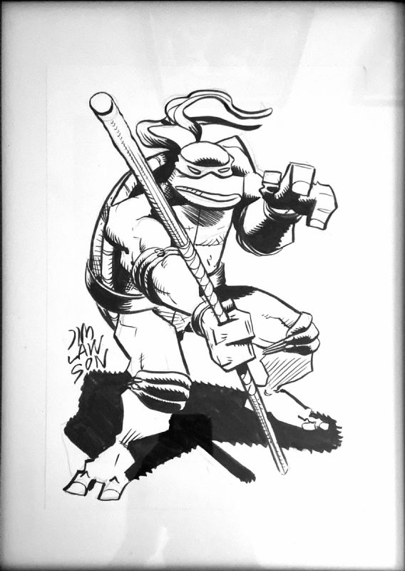 Donatello, in J Solis's TMNT Comic Art Gallery Room