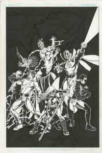 George Perez - Vito L's Original Comic Art Gallery at ComicArtFans.com