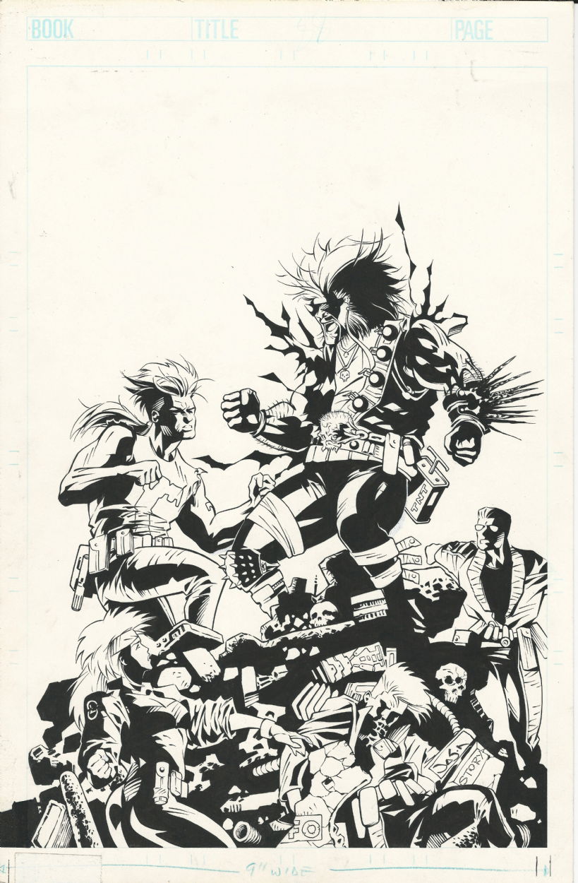 Legion Sourcebook 2995 Cover, In Miki Annamanthadoo's Legion Covers 