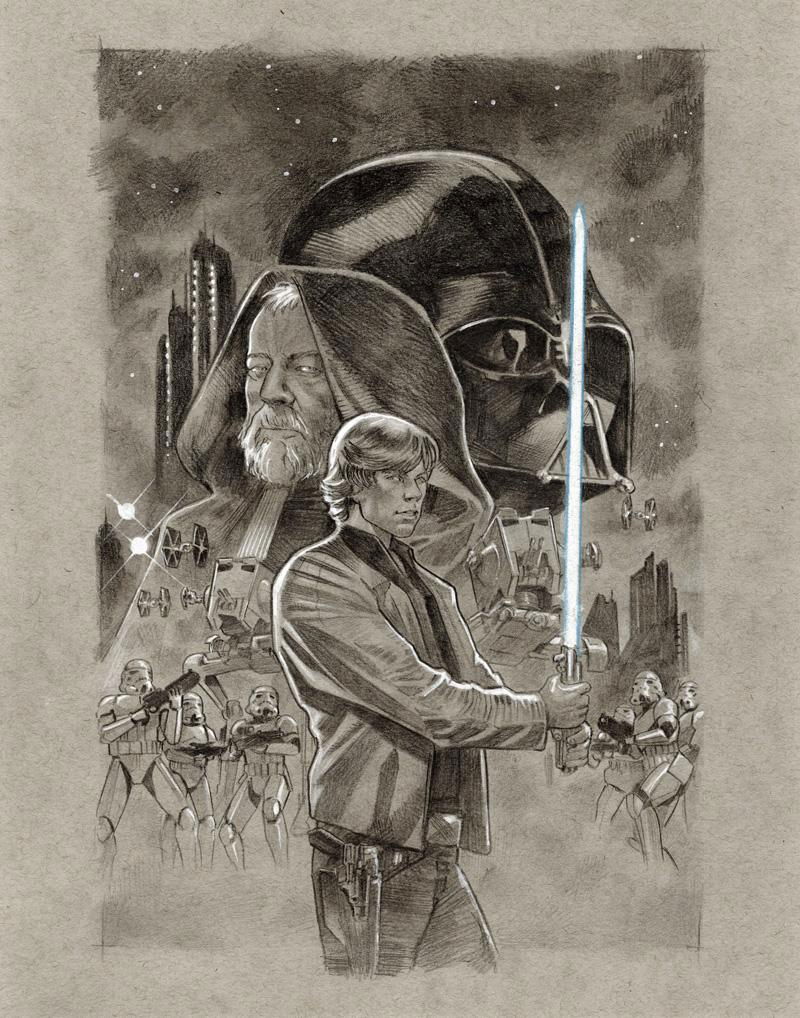 Star Wars 45 Prelim by Renaud, in Miki Annamanthadoo's Covers: Marvel ...