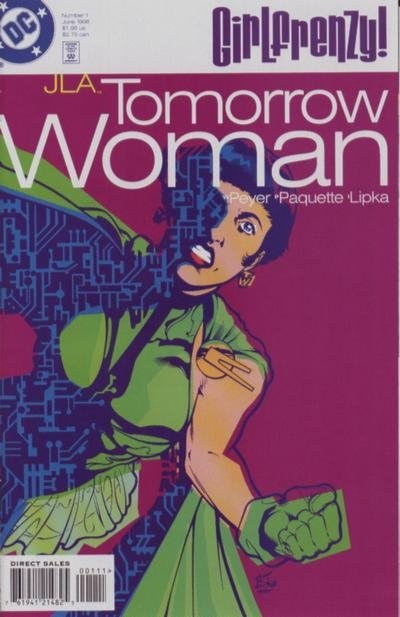 JLA Tomorrow Woman 1 cover, in Miki Annamanthadoo's Covers: DC Comics ...