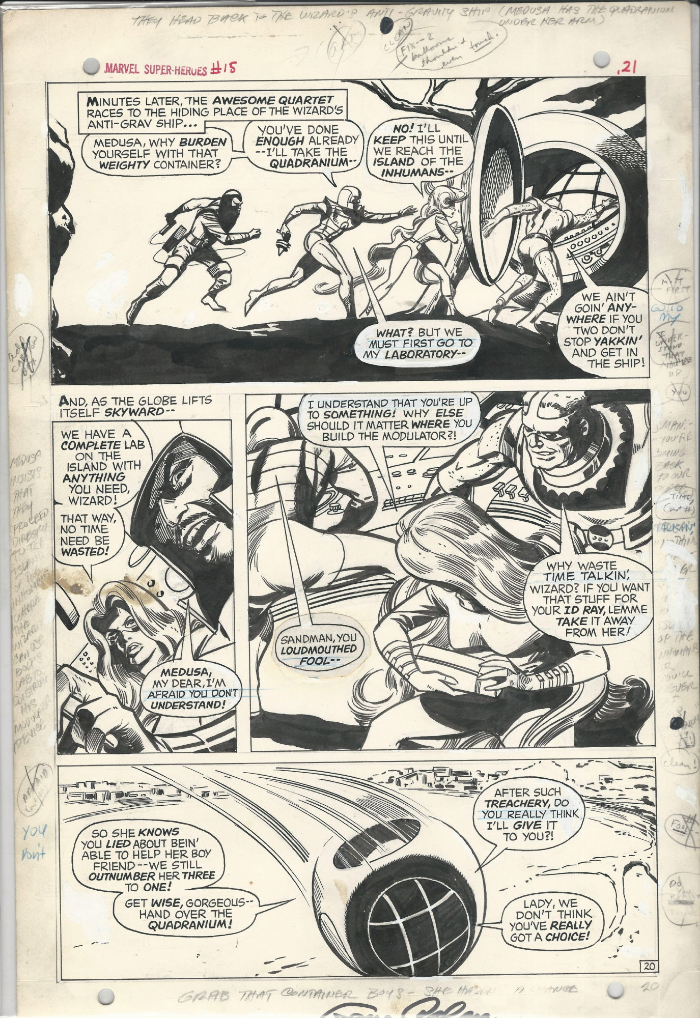 Marvel Super-Heroes 15 page 21 by Colan, in Miki Annamanthadoo's Panel ...