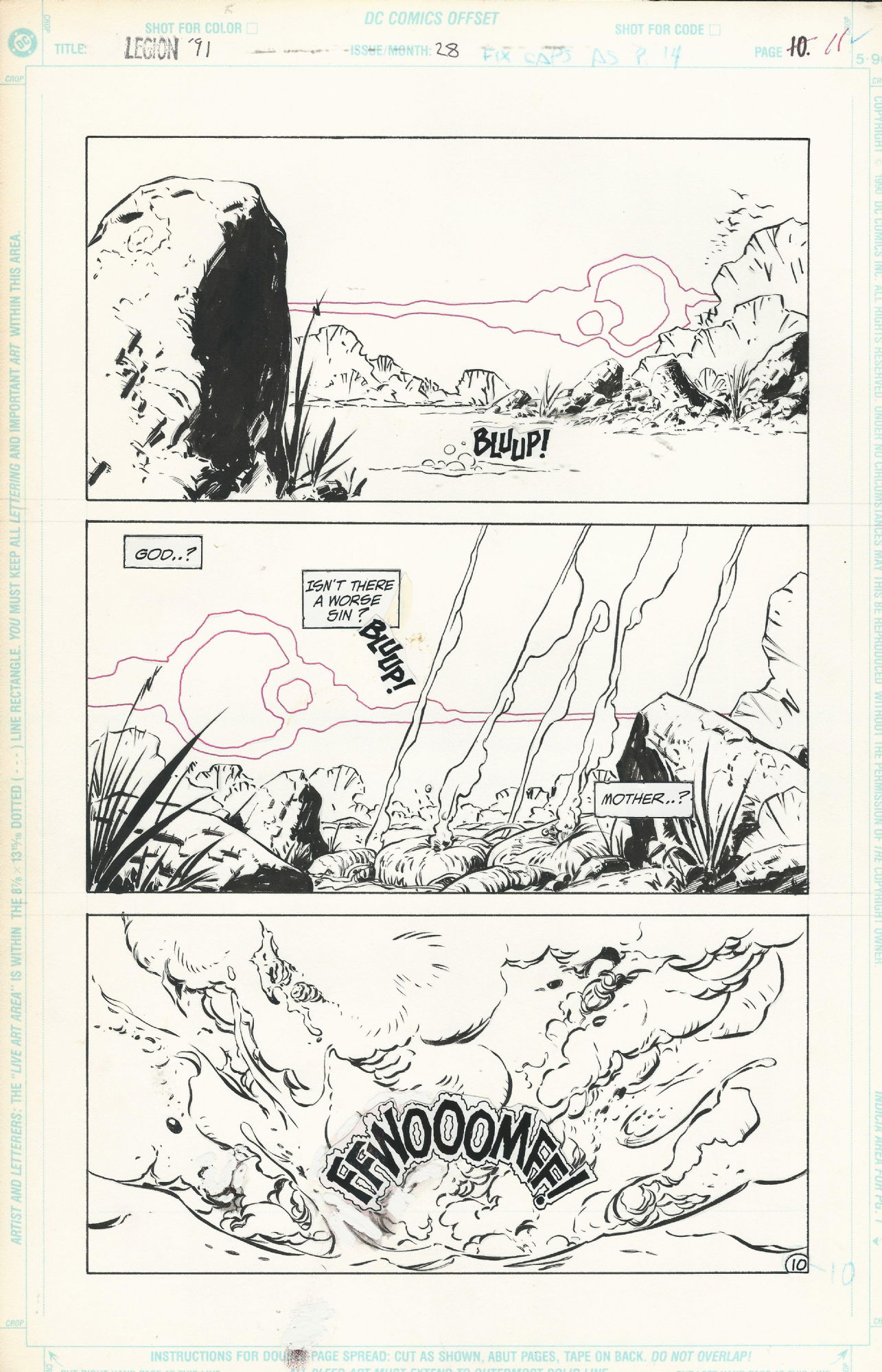 L.E.G.I.O.N. '91 No. 28 page 10, in Miki Annamanthadoo's L.E.G.I.O.N ...