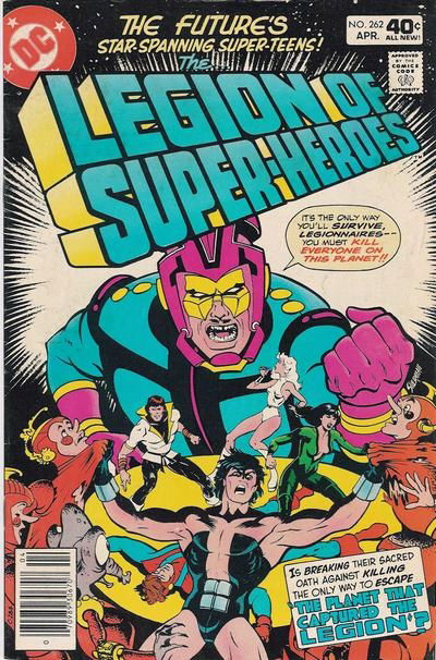 Legion of Super-Heroes 262 cover, in Miki Annamanthadoo's 1980's Legion ...