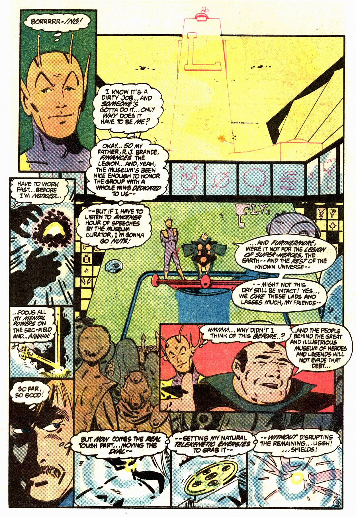 Superboy 50 page 3 by Giffen, in Miki Annamanthadoo's Legion art by ...