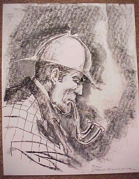 Bill Sienkiewicz--sherlock Holmes Commission, In Aaron Bushey's Bill 