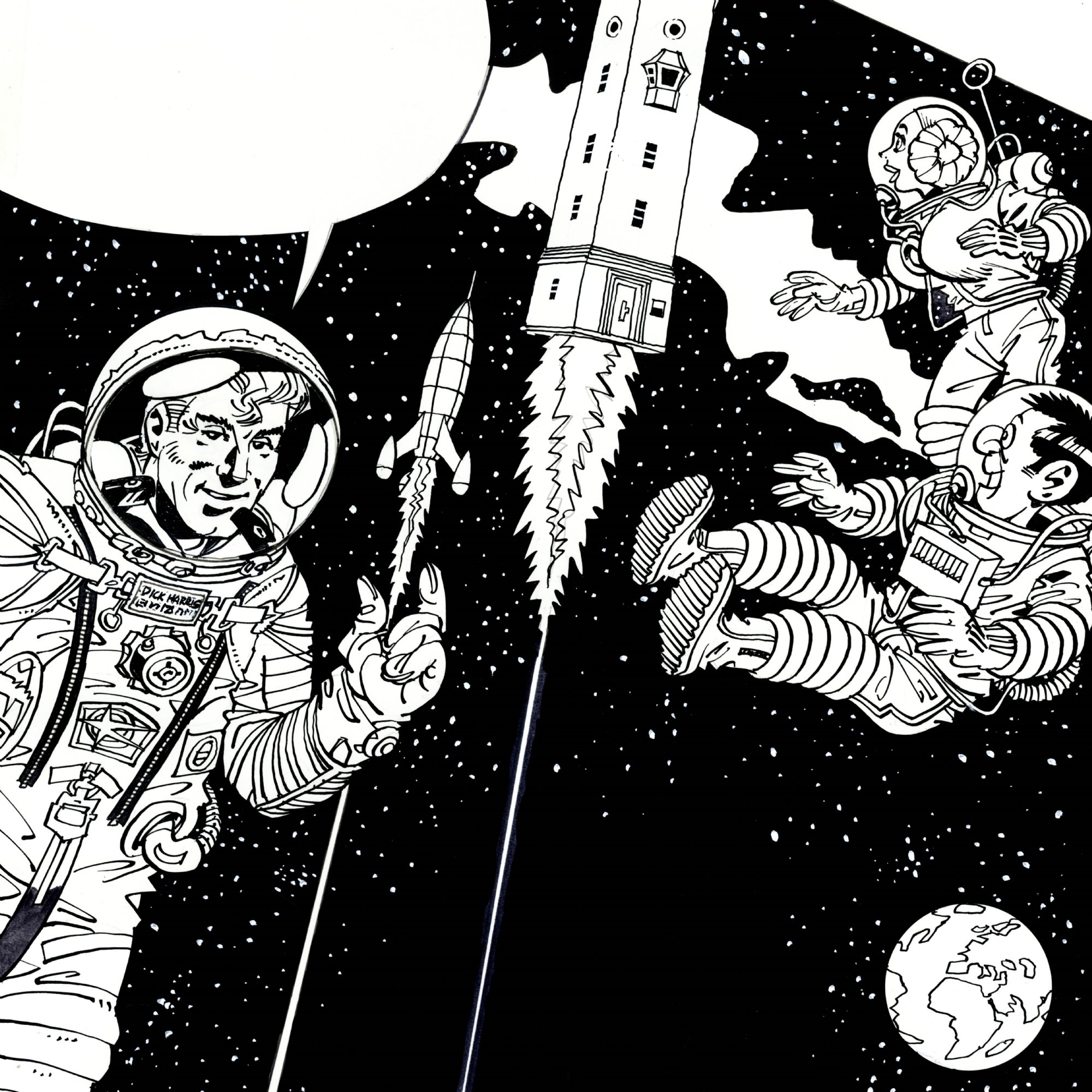 2018 - Agent 327 / Arent Brandt - Comics in Space (Illustration for ...