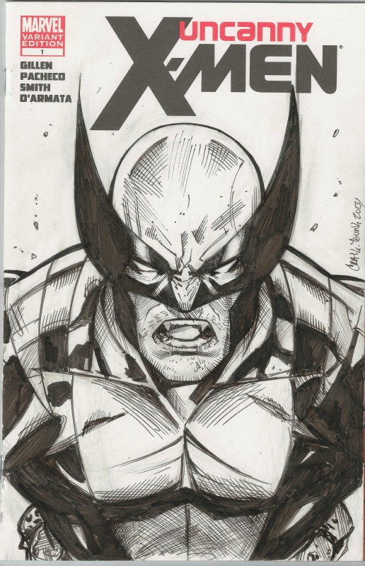 Buy Wolverine Sketch Limited Edition Fine Art Print Online in India  Etsy