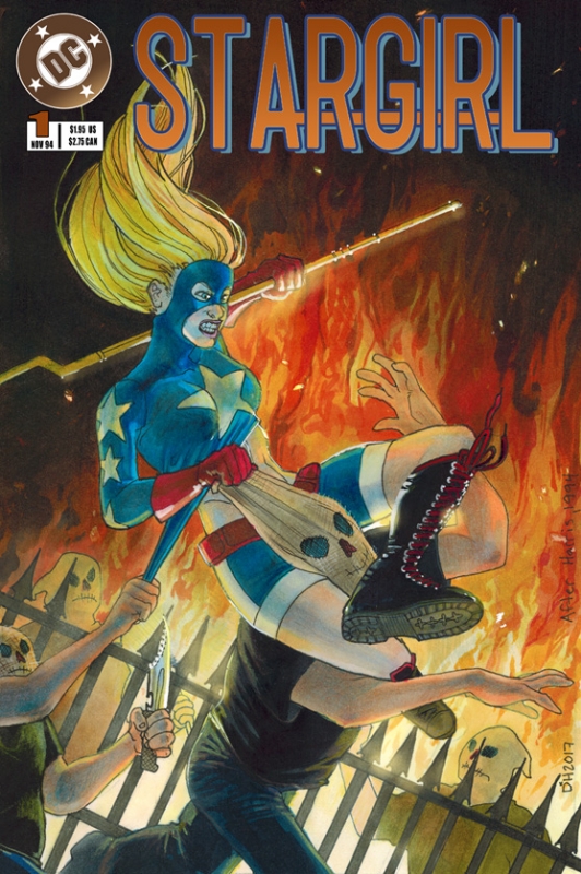 Stargirl Cover After Harris Starman 1 Nov 1994 In Heidi Blair S Dc Fanart Comic Art Gallery Room