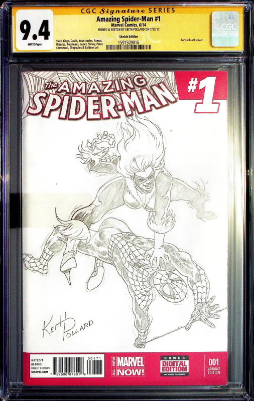 Spider-Man & Black Cat - Keith Pollard, in Andy LeClair's Spider-Man ...