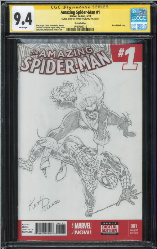 Spider-Man & Black Cat - Keith Pollard, in Andy LeClair's Spider-Man ...