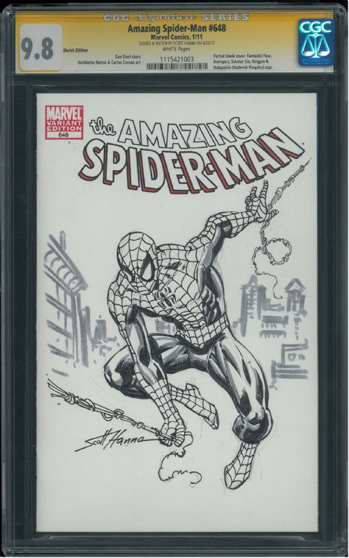 Spider-Man - Scott Hanna, in Andy LeClair's Spider-Man Comic Art ...