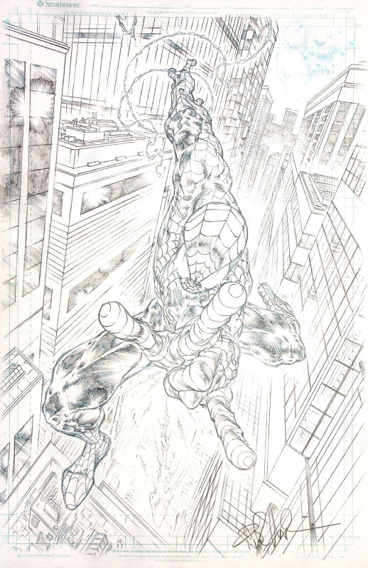 Spider Man Angel Medina In Andy Leclairs Spider Man Comic Art