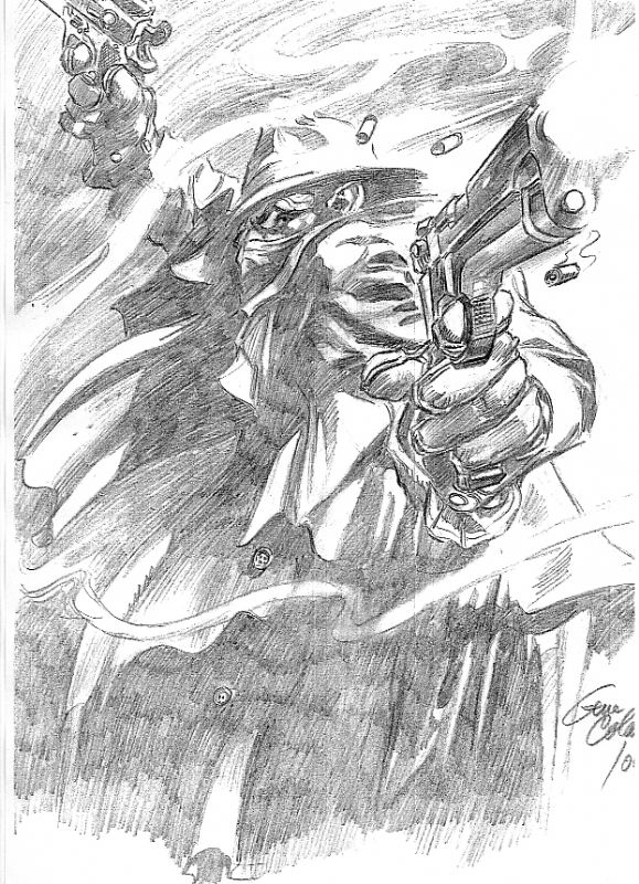 Gene Colan - The Shadow, in Alan Henderson's The Shadow - Artists A-F ...