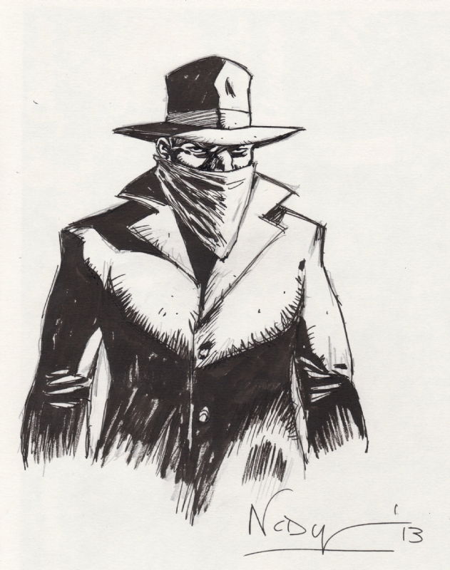 Nick Dyer - The Shadow, in Alan Henderson's The Shadow - Sketchbook ...