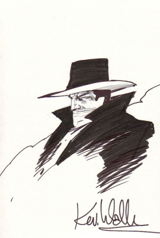 Kev Walker - The Shadow, in Alan Henderson's The Shadow - Sketchbook ...