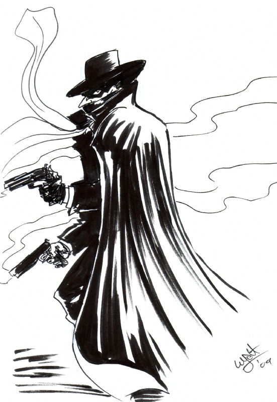 Simon Wyatt - The Shadow, in Alan Henderson's The Shadow - Sketchbook ...