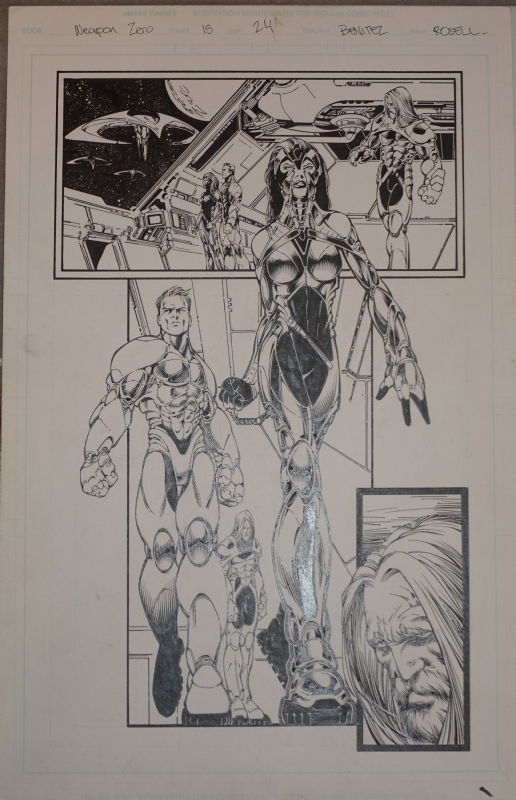 Weapon Zero 15 Page 24, in Wayne Mousseau's Joe Benitez Comic Art ...