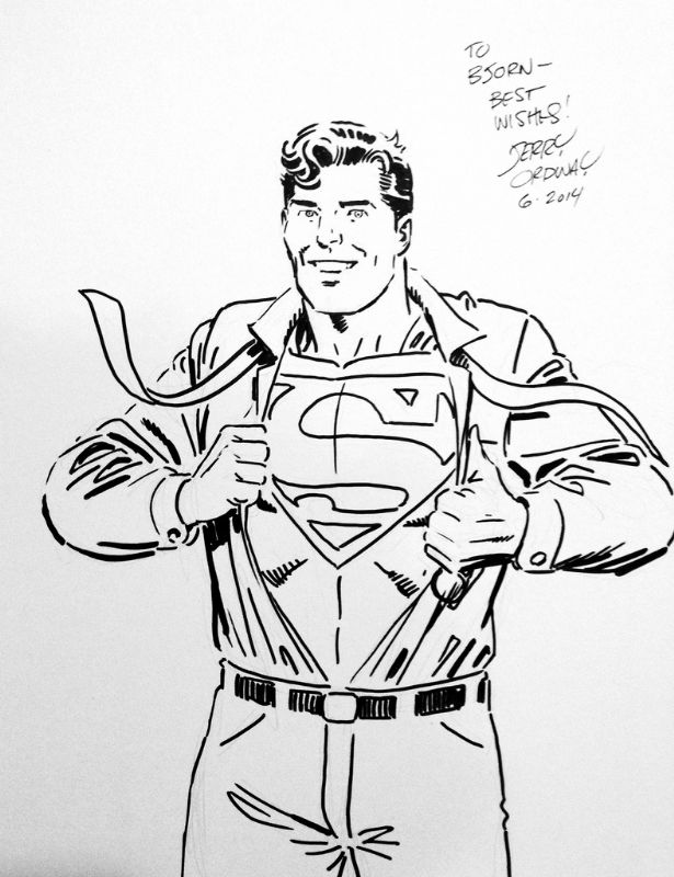 Clark Kent becomes Superman: Jerry Ordway, in BjornOn .'s General Comic ...