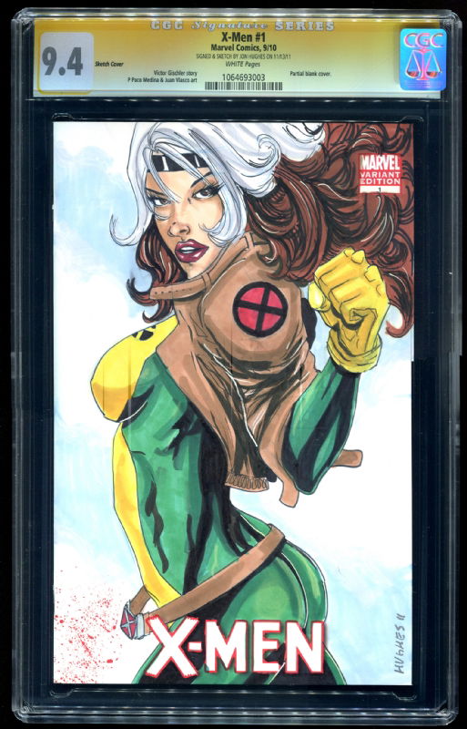 Rogue-Jon Hughes, in James Tomsicek's Sketch Covers Comic Art Gallery Room